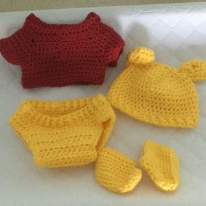 Winnie the Pooh crochet outfit